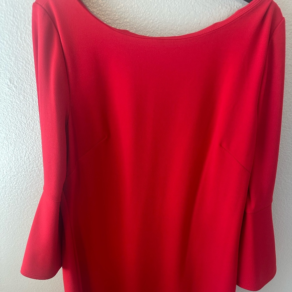 NWT Jessica H Size 16 3/4 Sleeve Dress with Gold Zipper